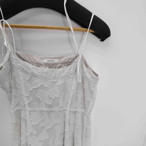 スナイデル snidel カットジャガード キャミワンピース レディース JPN:1