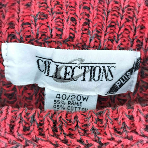 COLLECTIONS リネン混 ニット トップス メンズ 40/20W