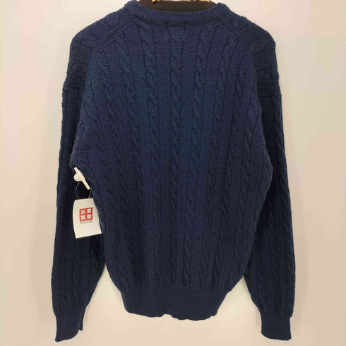 Pal Casual 総ウール ロングスリーブ ケーブルニット メンズ import:M