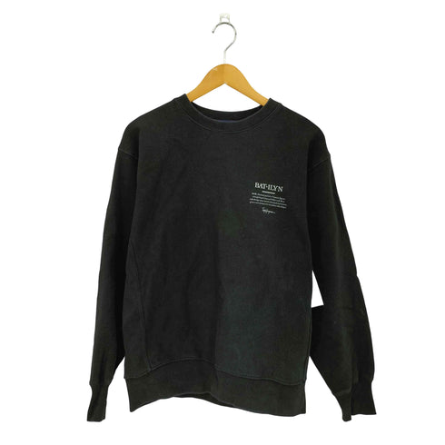 ビームスティー BEAMS T TEIJI HAYAMA crew sweat イラストプリント クルーネックスウェット メンズ import:L