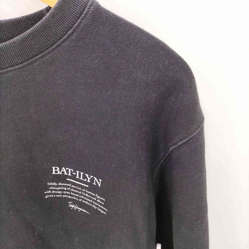 ビームスティー BEAMS T TEIJI HAYAMA crew sweat イラストプリント クルーネックスウェット メンズ import:L