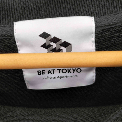 ビームス BEAMS BE AT TOKYO 刺繍ロゴ クルーネック スウェットシャツ メンズ import:L