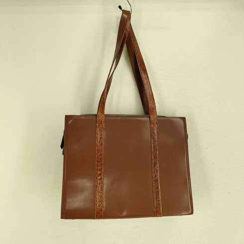 The Ginza Superior クロコ切替 レザー トートバック レディース