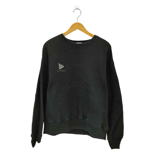 ビームス BEAMS BE AT TOKYO 刺繍ロゴ クルーネック スウェットシャツ メンズ import:L