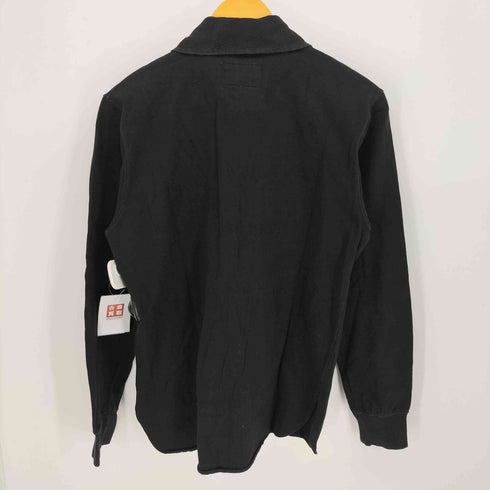 エンジニアードガーメンツ Engineered Garments USA製 旧タグ ジップアップ L/S シャツ チンストラップ メンズ import:XS