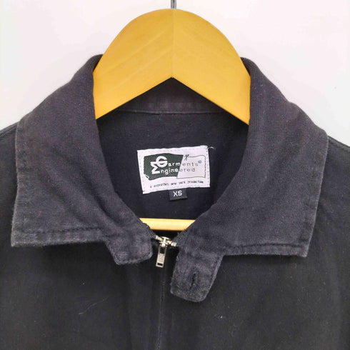 エンジニアードガーメンツ Engineered Garments USA製 旧タグ ジップアップ L/S シャツ チンストラップ メンズ import:XS