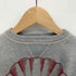 BOOTLEGGERS POWER WEAR ガソリンスタンド 企業ロゴ 両面 大判プリント 両V セットイン スリーブ クルーネック スウェット メンズ US:36