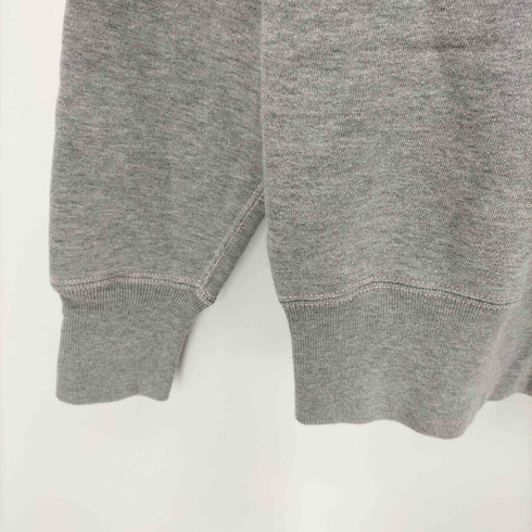 BOOTLEGGERS POWER WEAR ガソリンスタンド 企業ロゴ 両面 大判プリント 両V セットイン スリーブ クルーネック スウェット メンズ US:36