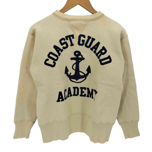 BOOTLEGGERS POWER WEAR 両V COASTG GUARD ACADEMY プリント セットイン スリーブ クルーネック スウェット USCG メンズ US:36
