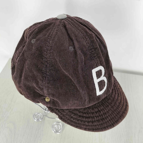 アナクロノーム Anachronorm ビートイニシャル コーデュロイキャップ メンズ