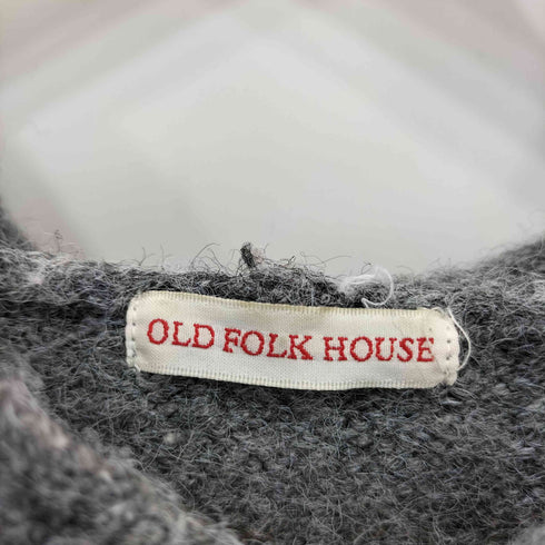 old folk house ウール ニット プルオーバーパーカー domestic メンズ 4