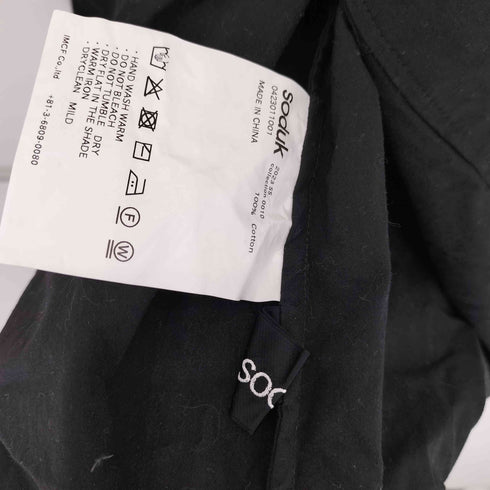 スドーク soduk shirt less shirt ブラウスシャツ レディース