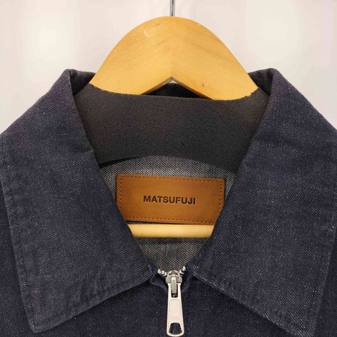 マツフジ MATSUFUJI フロントジップ デニムジャケット メンズ 3