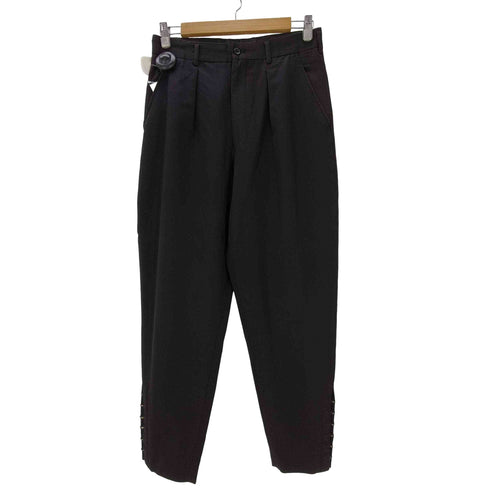 コムデギャルソンオムプリュス COMME des GARCONS HOMME PLUS 90S AD1993 裾フック 1タック ウール テーパード スラックス ジョッパーズ パンツ メンズ JPN:M