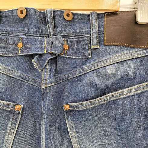 T.T タイガタカハシ マルチボタン ワイド デニムパンツ メンズ 32