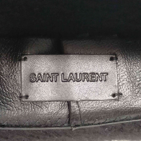 サンローラン Saint Laurent Fedora Hat Rabbit Felt Cowboy フェドーラ ラビット シャギーフェルト 中折れ ハット メンズ S