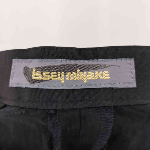 イッセイミヤケ ISSEY MIYAKE 90s 筆タグ サイドジップ 2タック ナイロンパンツ レディース 7