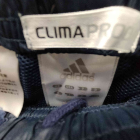 アディダス adidas CLIMAPROOF パフォーマンスロゴ 刺繍 サイド ライン ジャージ パンツ メンズ JPN:L