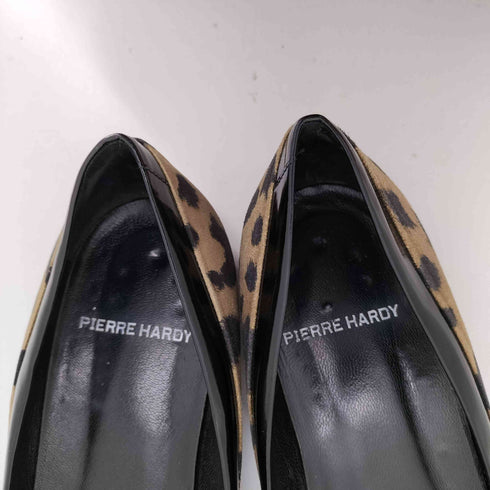 ピエールアルディ PIERRE HARDY イタリア製 レオパード柄 バレエ フラット シューズ レディース 37 1/2