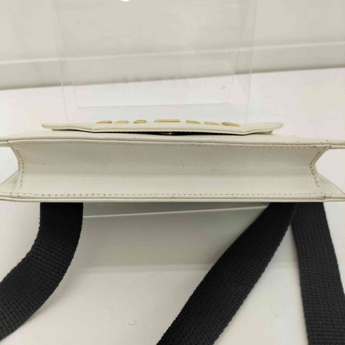 イヴサンローラン Yves Saint Laurent 裏地モノグラム ゴールド プレート ショルダー バッグ レディース