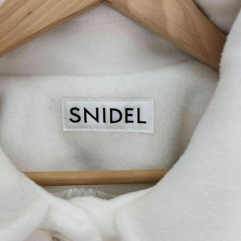 スナイデル snidel チンスト ポンチョ ショート コート レディース F