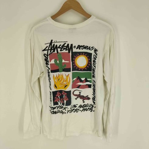ステューシー Stussy High Desert Pigment Dyed Long Sleeve T-Shirt ハイデザート ピグメントダイ ロングスリーブ Tシャツ メンズ import:M