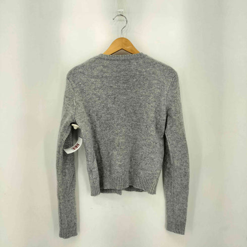 BRANDY MELVILLE スリム クルーネックウールカーディガン レディース