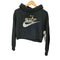 ナイキ NIKE W ラリー メタリック フーディ レディース import:XS