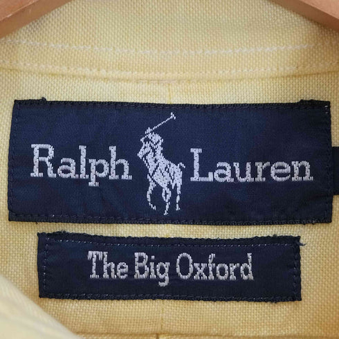 ラルフローレン RALPH LAUREN 90~00s The Big Oxford ポニー刺繍 ボタンダウンシャツ メンズ 9