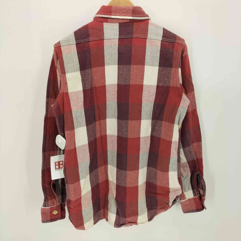 ウエアハウス WAREHOUSE ブロックチェック ヘビー ネルシャツ メンズ 14-14-1/2