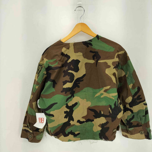 ユーエスアーミー U.S. ARMY CARDEN リメイク クロップド丈 迷彩柄 ジャケット メンズ