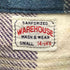 ウエアハウス WAREHOUSE ブロックチェック ヘビー ネルシャツ メンズ 14-14-1/2