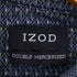アイゾッド IZOD 00S DOUBLE MERCERIZED 幾何学柄 コットン ポロシャツ メンズ import:M