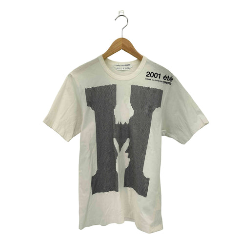 コムデギャルソンシャツ COMME des GARCONS SHIRT アートデザイン 半袖クルーネックTシャツ メンズ JPN:M