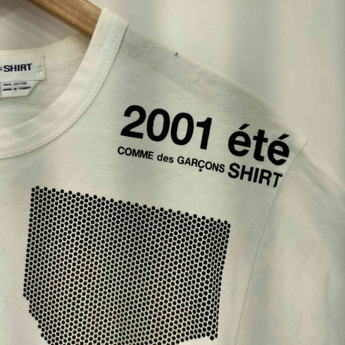 コムデギャルソンシャツ COMME des GARCONS SHIRT アートデザイン 半袖クルーネックTシャツ メンズ JPN:M