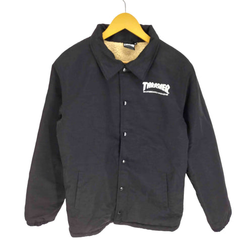 スラッシャー THRASHER 裏地ボア ナイロンコーチ ジャケット メンズ import:M
