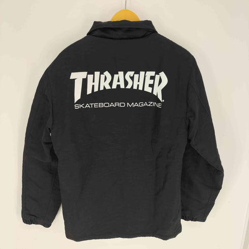 スラッシャー THRASHER 裏地ボア ナイロンコーチ ジャケット メンズ import:M
