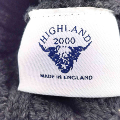 ハイランド HIGHLAND イングランド製 コットンニット帽 メンズ
