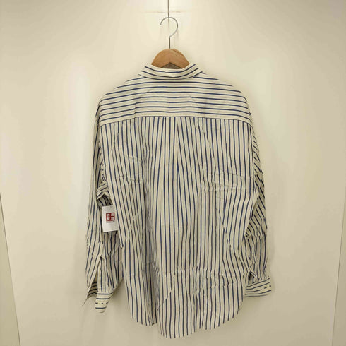 エルエルビーン L.L.Bean 80S-90S ストライプ ボタン柄 ダウンシャツ メンズ JPN:L