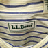 エルエルビーン L.L.Bean 80S-90S ストライプ ボタン柄 ダウンシャツ メンズ JPN:L