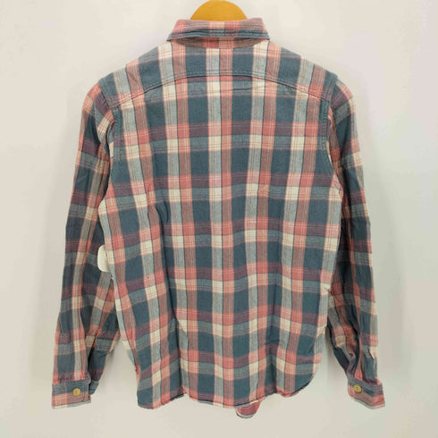 ウエアハウス WAREHOUSE 逆さポケット タータンチェック ネルシャツ 山ポケット メンズ 14-14-1/2
