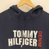 トミーヒルフィガーデニム TOMMY HILFIGER DENIM ロゴプリント プルオーバーパーカー メンズ import:S