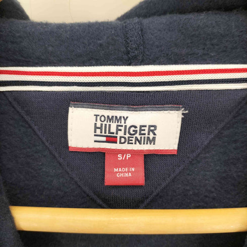 トミーヒルフィガーデニム TOMMY HILFIGER DENIM ロゴプリント プルオーバーパーカー メンズ import:S