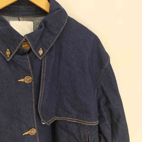 ザラ ZARA TRFデニムケープジャケット レディース JPN:M