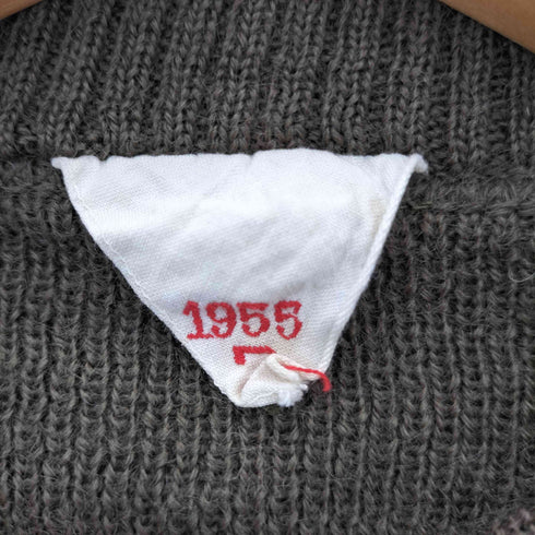 フレンチアーミー FRENCH ARMY 50s フランス軍 モックネック ニットセーター レディース