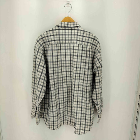 エディーバウアー Eddie Bauer 90S コットン フロントボタン シャツ メンズ L