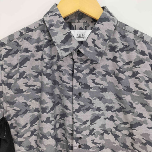 エーケイエム AKM 迷彩 L/Sシャツ メンズ JPN:L