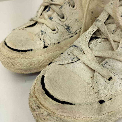 コンバース CONVERSE ペンキ加工 ハイカット スニーカー レディース JPN:24.5