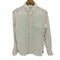 ジェームスモルティマー James Mortimer IRIDH LINEN L/S ボタンダウン シャツ レディース 34