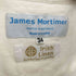 ジェームスモルティマー James Mortimer IRIDH LINEN L/S ボタンダウン シャツ レディース 34